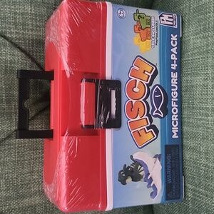 Fisch Red Microfigure 4-Pack